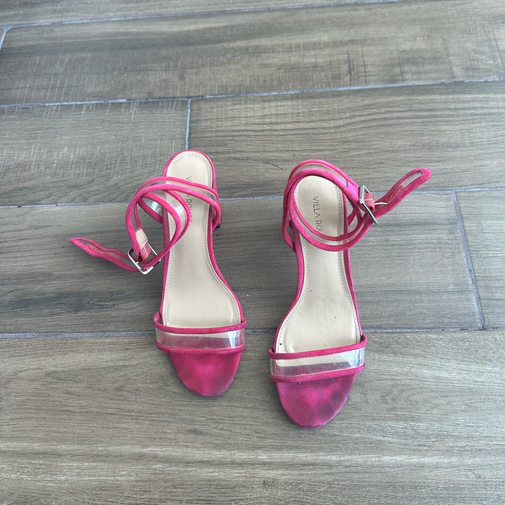 Pink Block Heel - Picture 2 of 5